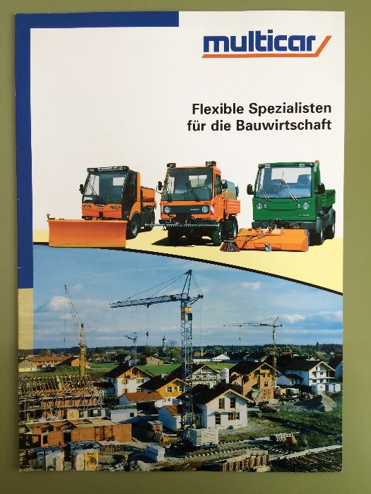 Рекламни проспекти на Мултикар(Multicar)