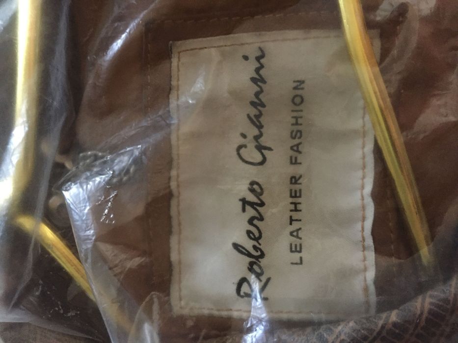 Плащ кожаный женский