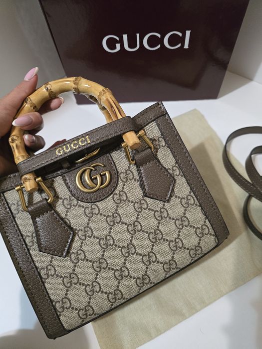 Налична чанта Gucci Diana Bamboo Mini