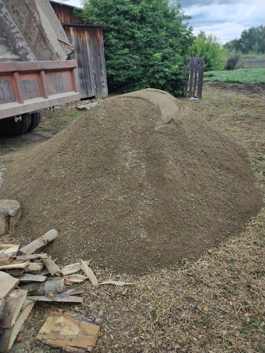 Доставка КаМаз 5511, привезу песок кз / щебень / гравий / глину