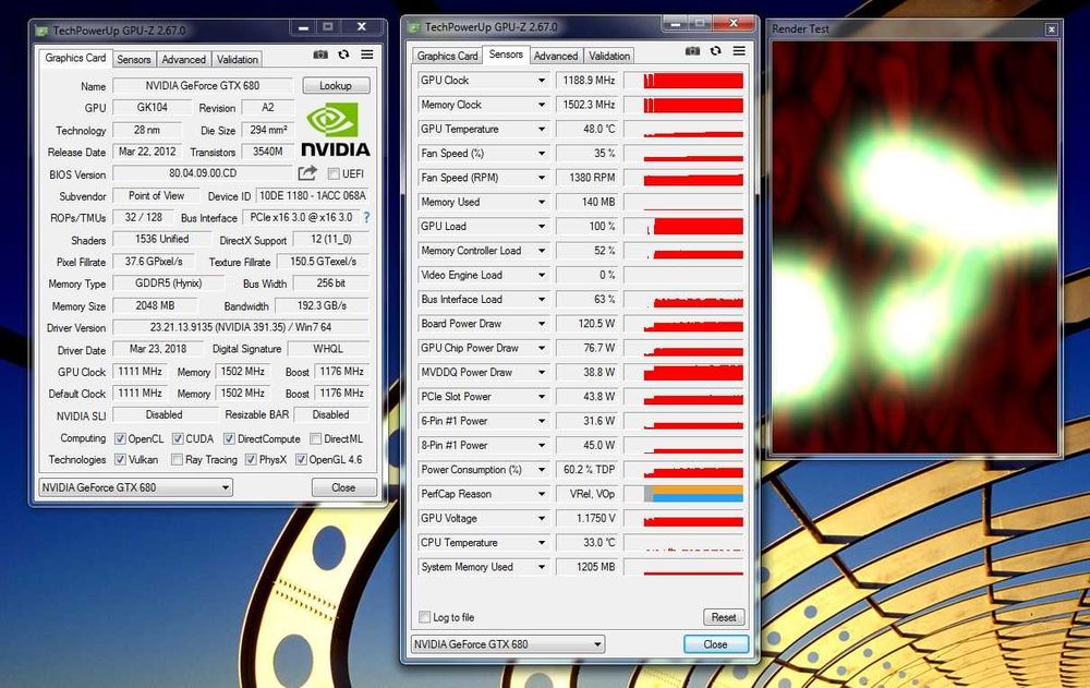 Placa Point of View GTX 680 2GB