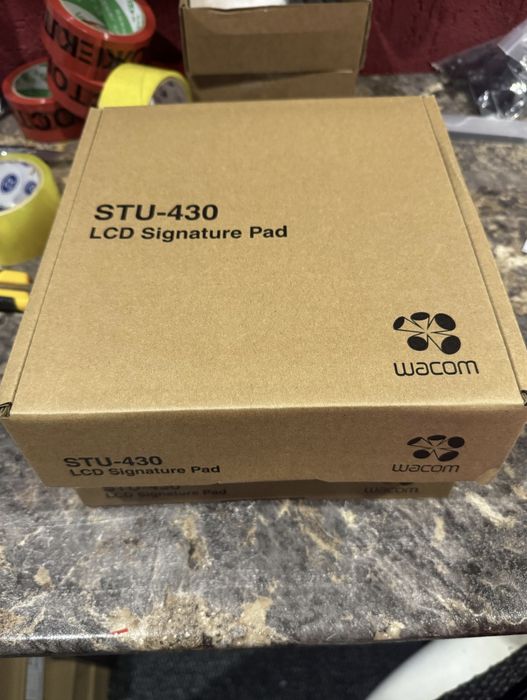 Графический планшет для подписи Wacom