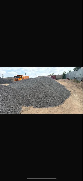 Щебень и песок — прочность вашего строительства