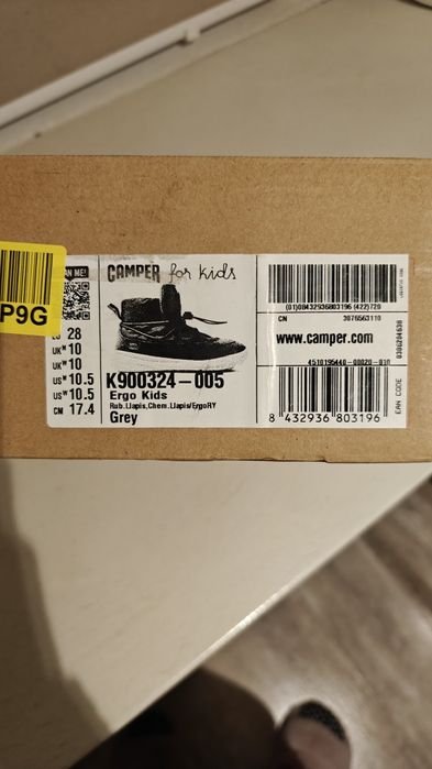 Ghetute/adidasi Camper, nou, 28