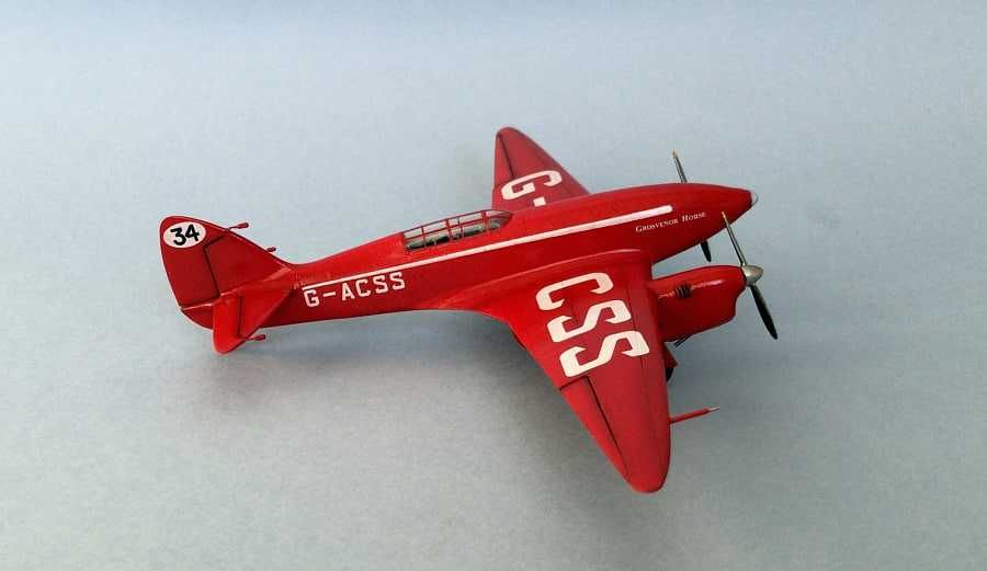 Сборная модель самолета DH.88 Комета (NOVO 1/72). РАРИТЕТ