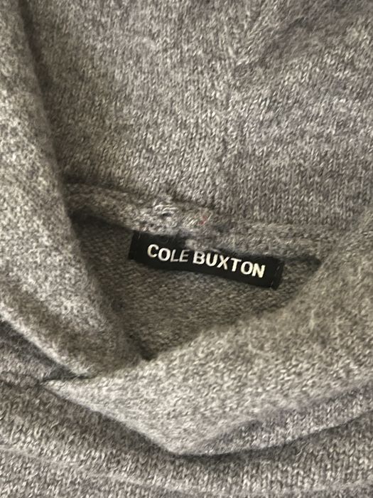 Cole Buxton knit hoodie