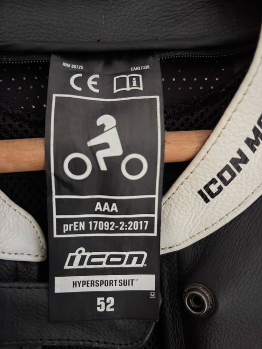 Мото Екип ICON Кожен