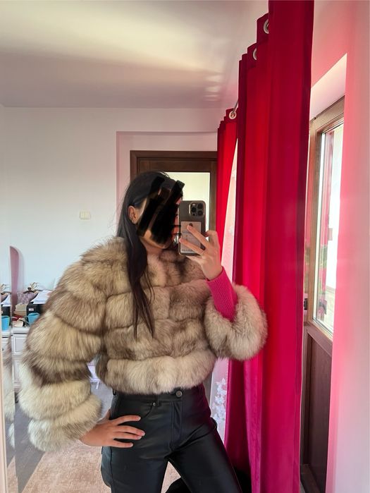 Blana naturala din vulpe