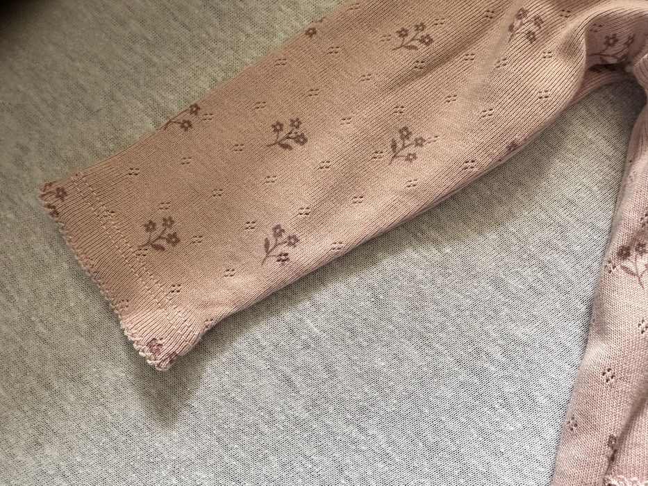Pijama salopeta roz bebelusi fetite C&A nou cu eticheta