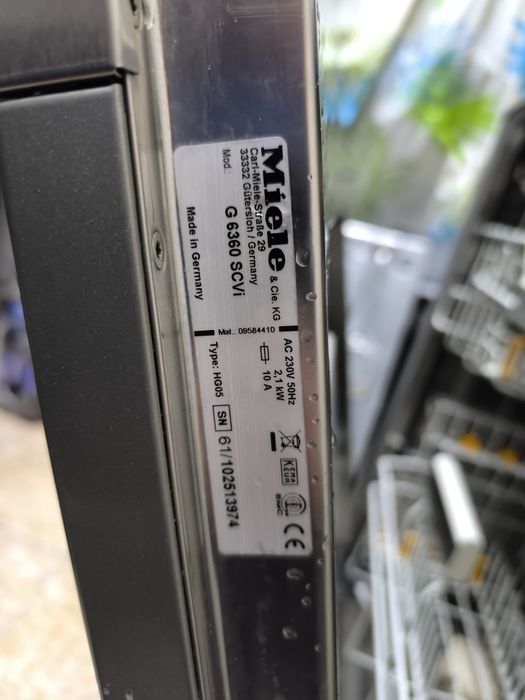 Съдомиялна Miele G 6860 SCVI