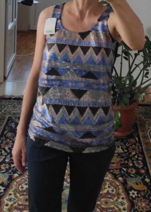 Bluza cu paiete marime S