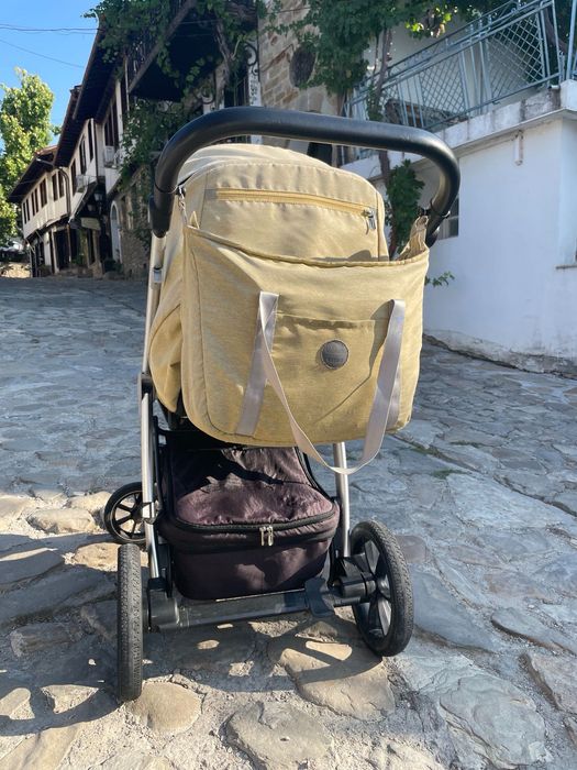 Бебешка количка Bueno Baby Design + Подарък Стол за кола Star Espiro