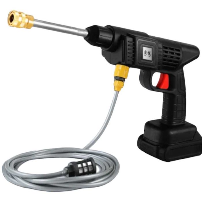 Aparat de spalat cu presiune portabil, 21V, 300W, 1, 95 kg, 40 minute, 28 bari, negru