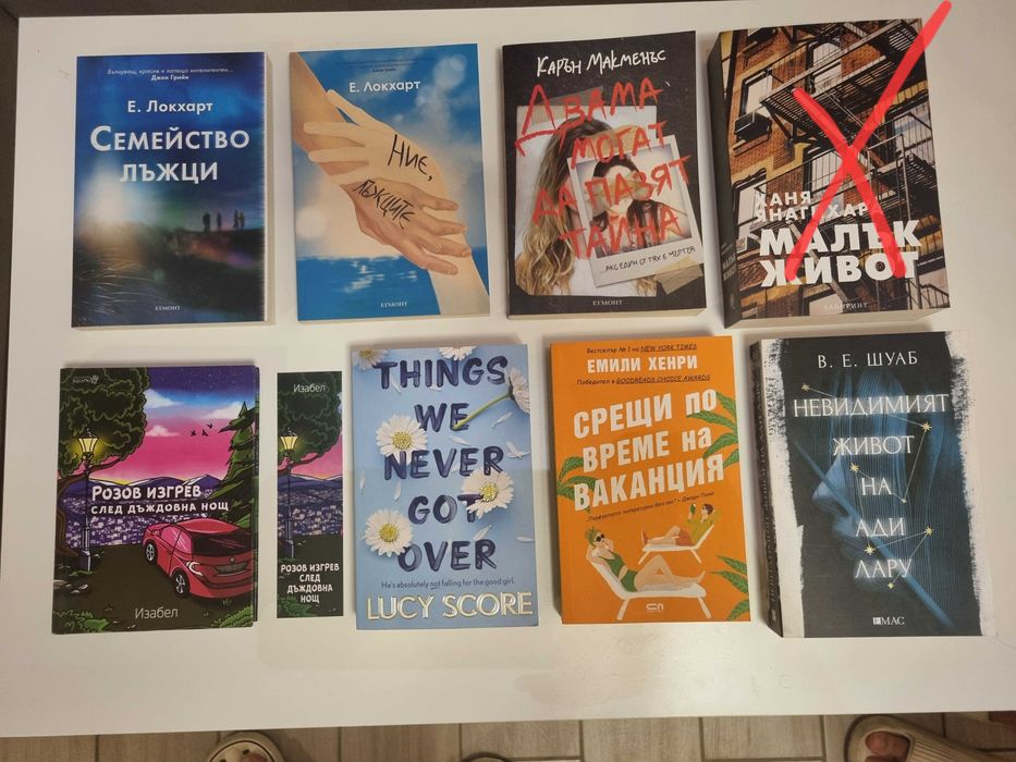 Книги в перфектно състояние