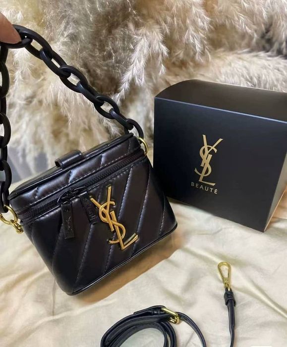 YSL дамска чанта куфарче
