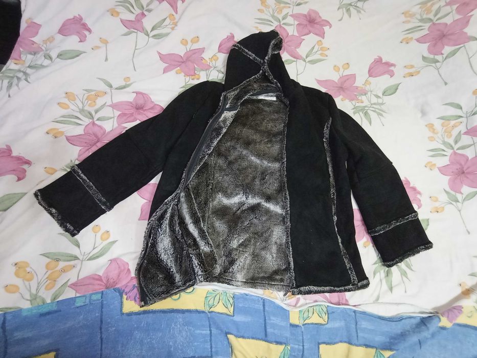 Cojoc /Haina blana Next UK negru-gri, mas. M-L (40-42)