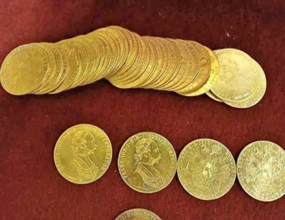 Galbeni placate cu aur de 24k