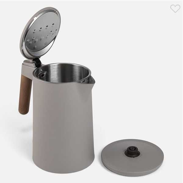 Метална електрическа кана Mercado Trade, 1,5 л., 2200W, Бежов