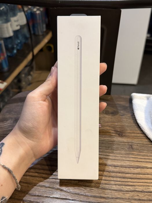 Стилус Apple Pencil 2nd Generation НОВЫЙ белый