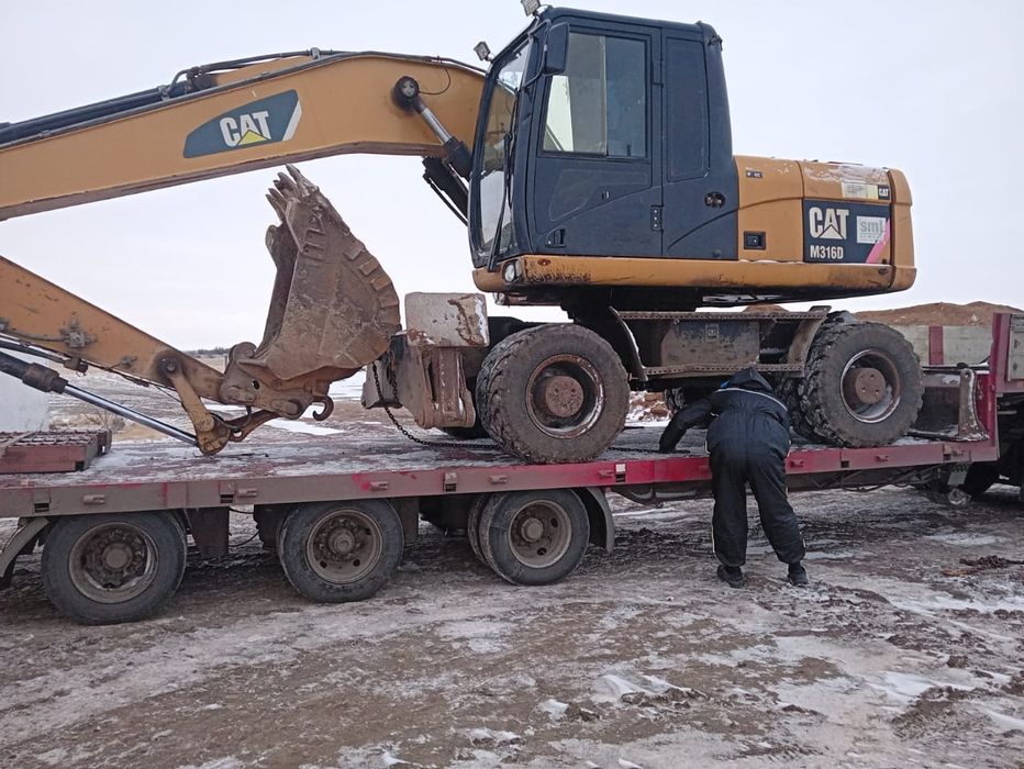 Услуги колесного эксковатора