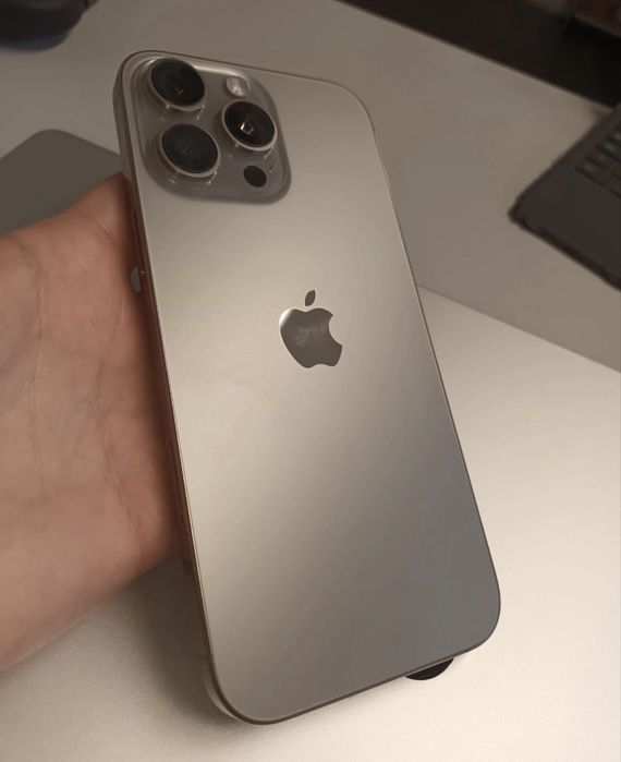 iPhone 16 PRO MAX  Natural Titanium  Accept Schimburi