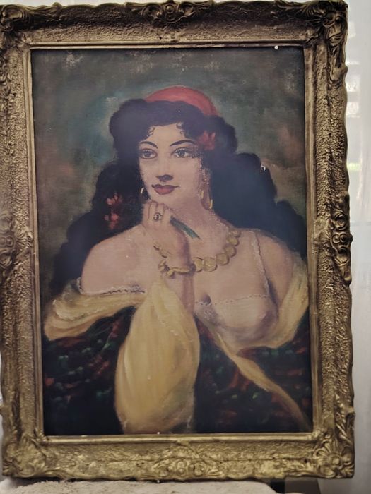 Tablou pictat pe pânză în ulei