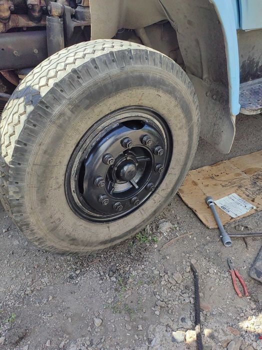 Резина камаз на дисках .