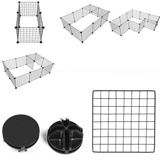 Метални сглобяеми модули за клетка, заграждение или съхранение