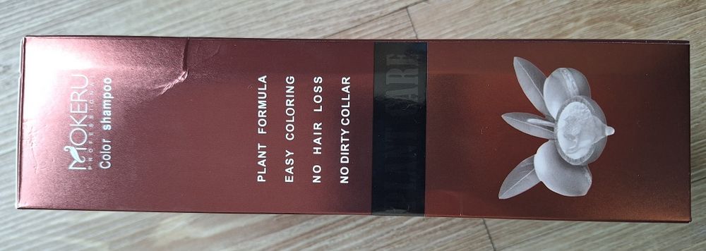Șampon colorant pt fire albe cu ulei de argan, 500 ml, nou
