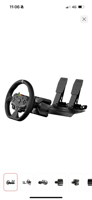 Продам игровой руль moza r3+shifter+moza multifunction