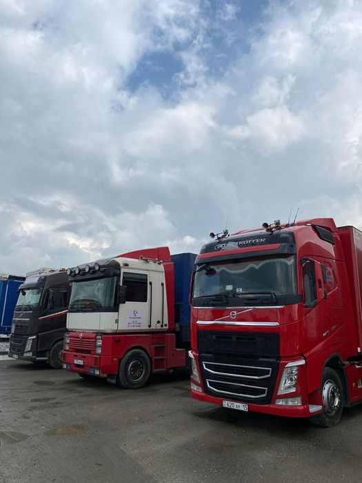 Фура, длинномер, камаз, тент, реф