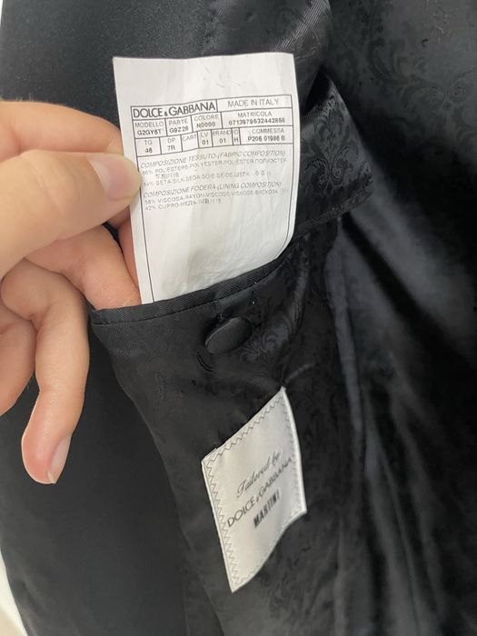 Sacou de catifea Dolce Gabbana