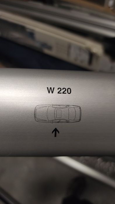 Mercedes w220 Багажник за покрив (напречни греди, релси, рейлинг)