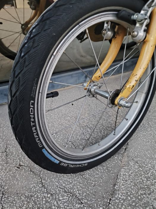 Bicicleta copii roti 16'/ stare buna/anvelope Scwalbe Marathon noi