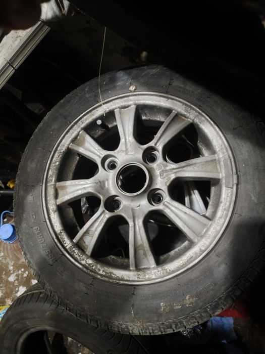 Резина на дисках на матизе стояли