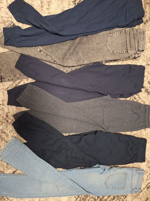 Lot 6 pantaloni marimea 134