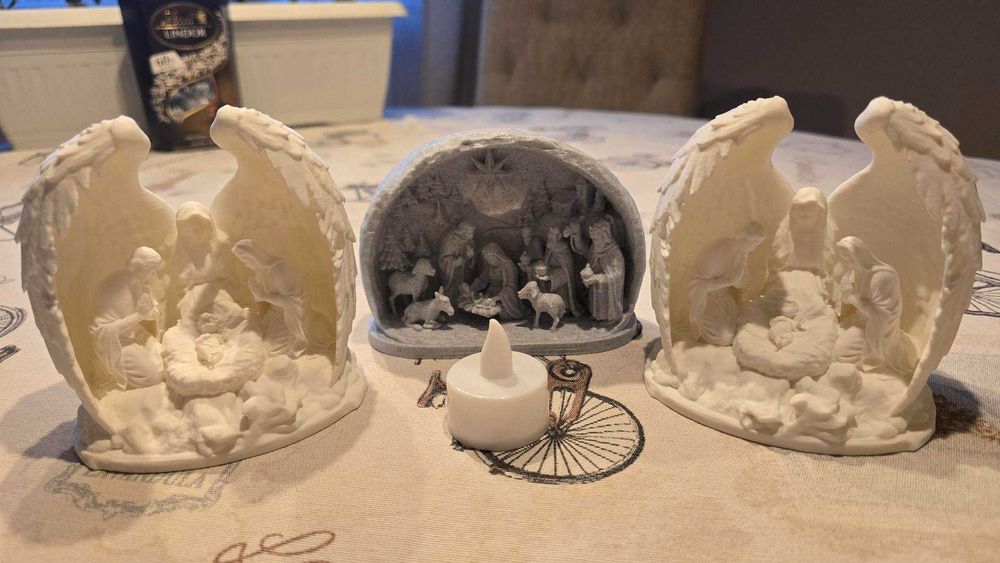 3D принтирана Коледна сцена „Рождество Христово“
