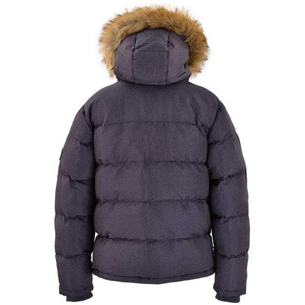 мъжко яке за зимата с подплата и два ципа SoulCal 2 Zip Bubble Jacket