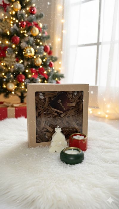 Новогодний подарок свечи