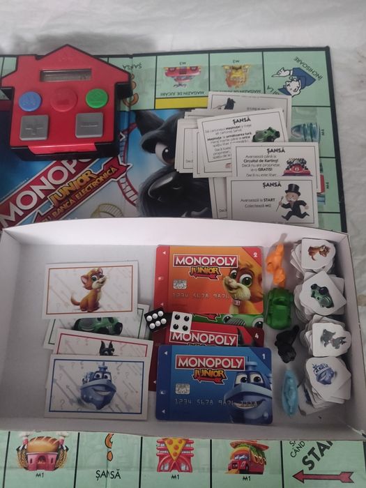 Joc Monopoly cu banca electronica si carduri! Ptr copii si adulti