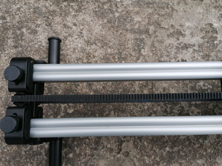 Cap macara video ABC, slider Edelkrone v-long echipat cu motor Edelkrone slide module V3