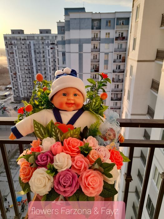 Совунли гуллар ва совгалар таёрлаймиз