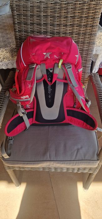 Ghiozdan roz pentru fetite Ergobag