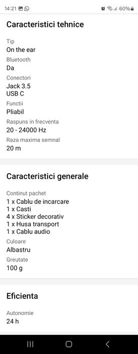 Casti Bluetooth BuddyPhones play ears pentru copii