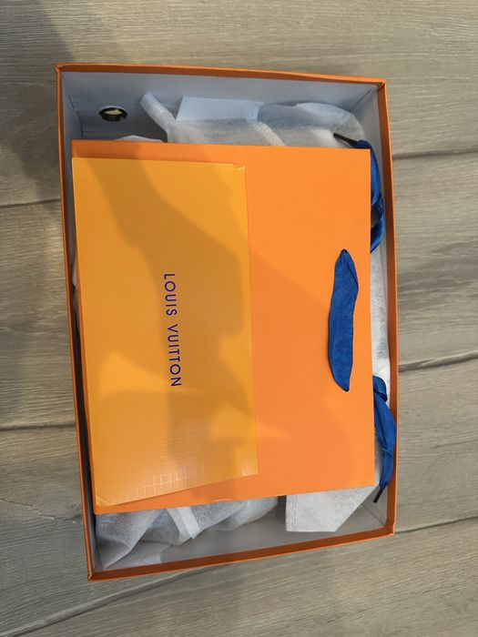 louis vuitton shoes blue sneakers