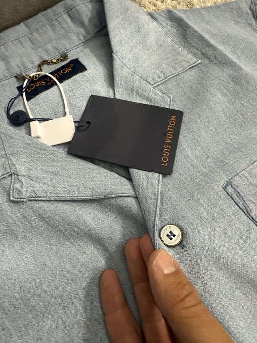 Compleu Louis Vuitton denim colectie noua vara 2026