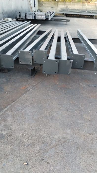 Hala structura metalica 35€mp Confecționată si montata  din ipe 180