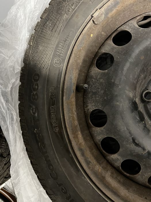 Зимни гуми 16 Continental с джанти