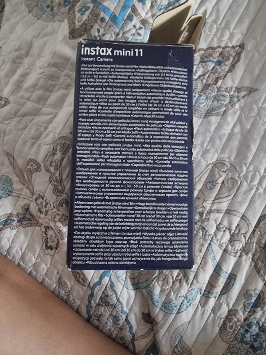 Instax фотоаппарат