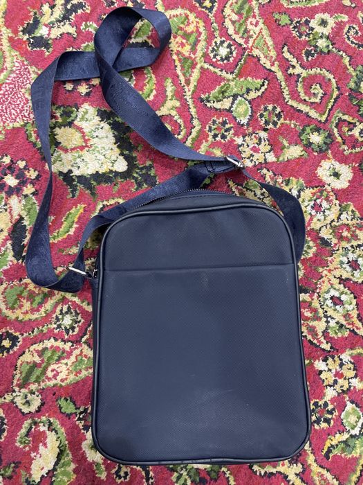 Мужская сумка,через плечо,синий Lacoste